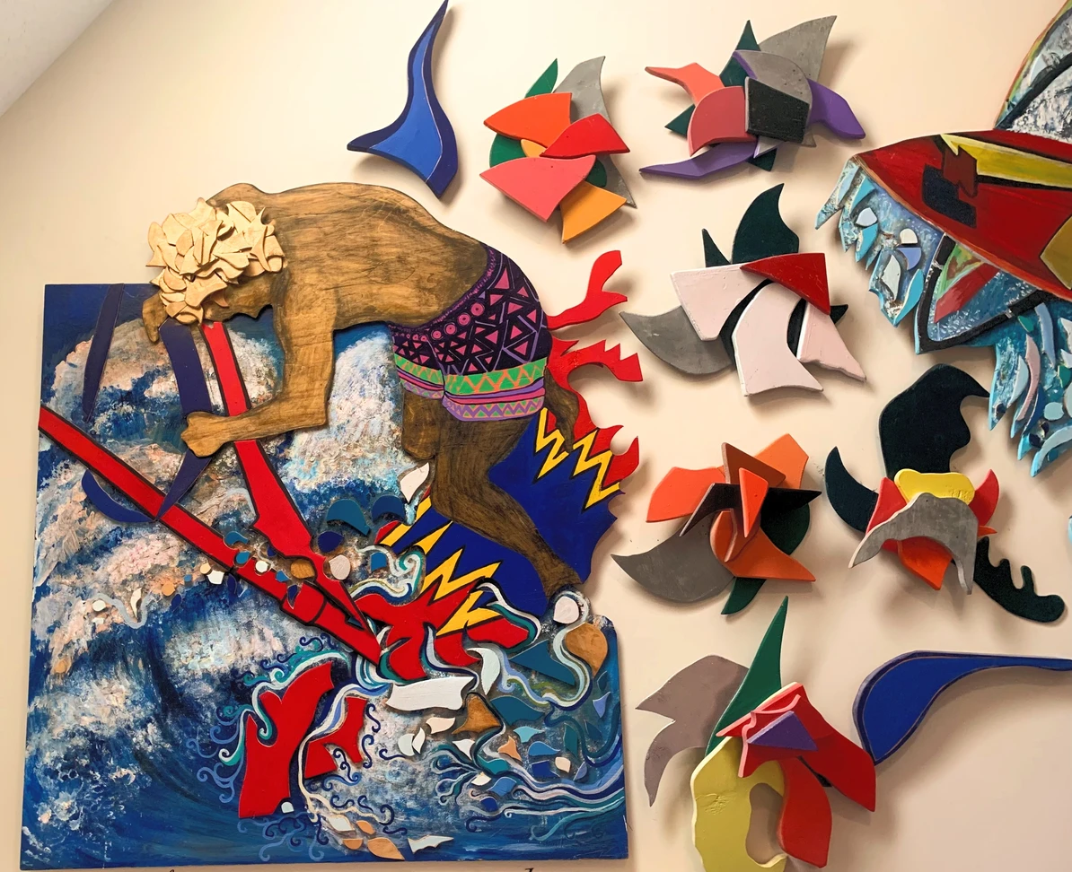 Painted Wood Construction Painted Wood Construction